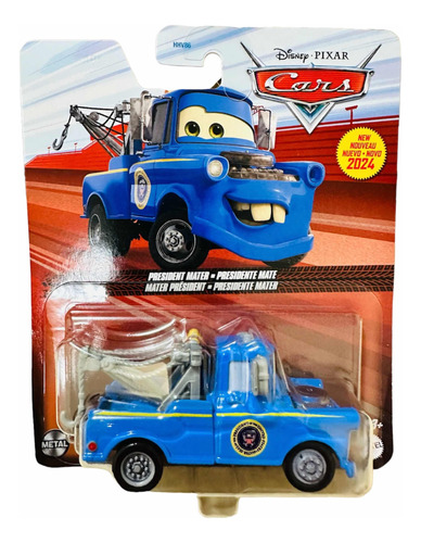 Cars Disney Pixar Presidente Mater Cars Mate La Grúa Mate