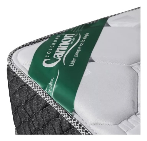 Colchon Cannon Platino 1.40 Resortes