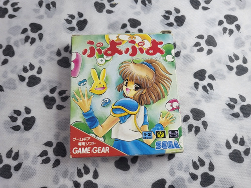Puyo Puyo Original Japonês Para Game Gear 