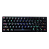 Teclado Gamer Bluetooth Redragon Draconic K530rgb Qwerty Inglês Us Cor Preto Com Luz Rgb