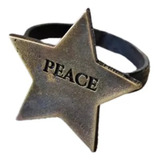 Anillo Porta Servilleta Servilletero Estrella Peace