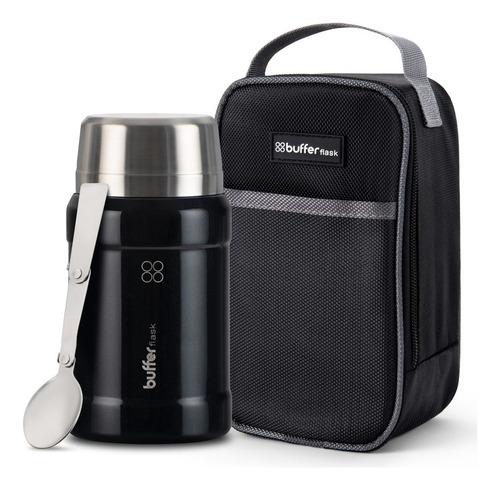 Termo Comida Y Liquido Buffer Multiproposito 800ml + Bolso