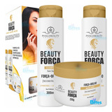 Kit Beauty Força Phálle Beauty Cosméticos Hidratação Brilho