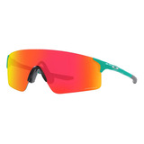 Lentes Oakley Evzero Blades Matte Celeste Prizm Ruby