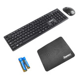 Combo Teclado Y Mouse Janus Inalambrico + 2 Obsequios 