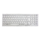 Teclado Notebook Compatível Com Sony Vaio Pcg-71913l Branco