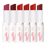 Jelly Balm Labial Melu By Ruby Rose Hidratante Cores Sabores