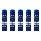 Kit 5 | Espuma Barbear Nivea Men