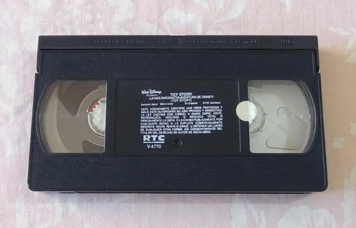 Disney Toy Story Pelicula Original Vhs En Español Sin Caja 