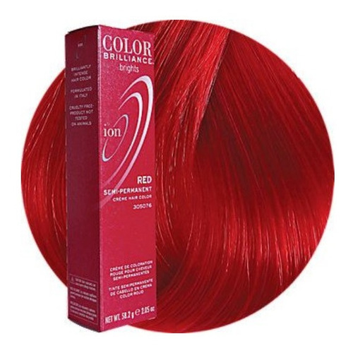 Tinte Ion Red Color Brilliance Bright Rojo 58gr. Fantasía