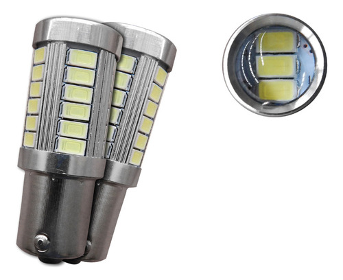 Foco Automotriz De 33 Leds 1034 Blanco Con Estrobo Ds