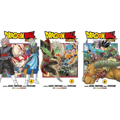Dragon Ball Super Manga Panini Pack Tomos 4 Al 6 Español | Envío gratis
