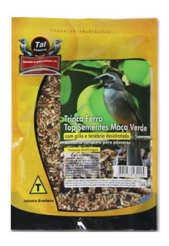 Sementeira Trinca Ferro Tal Pássaros + Grilo E Tenebrio 500g