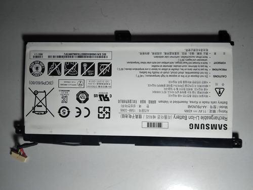 Bateria Notebook Samsung Np300e4m 5 Horas Duração Original