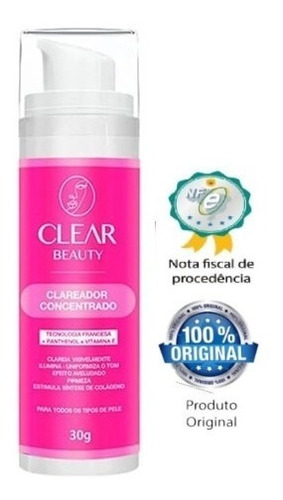 Argila Rosa + Acido Hialurônico | Clear Beauty - 01 Unidade
