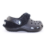 Sueco De Goma Con Piel Invierno Chicos Unisex Zueco Cshoes