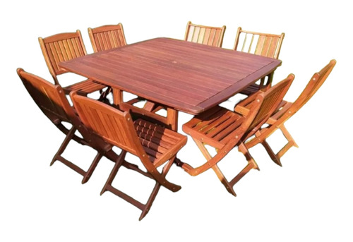 Comedor Para Jardin 8 Personas Tipo Teka