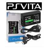  Carregador Fonte Completo Bivolt Ps Vita Psvita+cabo Usb