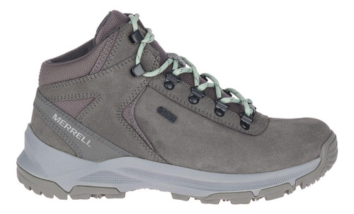 Botín Impermeable Mujer Erie Mid Waterprf Gris Merrell