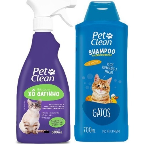 Adestramento Para Gato + Shampoo Condicionante Pra Gatos