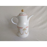 Antigua Cafetera Porcelana Tsuji Guarda Rosa Shabby Chic