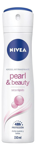 6 Pzas De Desodorante Para Dama Nivea Pearl Beauty 