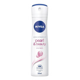 6 Pzas De Desodorante Para Dama Nivea Pearl Beauty 