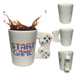 Caneca Xícara Controle Vídeo Game Joystick Porcelana 400ml