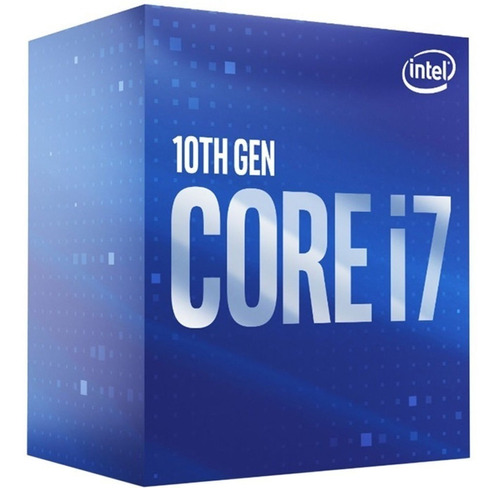 Processador Gamer Intel Core I7-10700 Bx8070110700  De 8 Núcleos E  4.8ghz De Frequência Com Gráfica Integrada