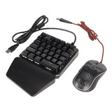 Combo De Adaptador De Ratón Con Teclado Mecánico, Juego De C