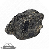 Cristal Negro Natural Turmalina Piedra Áspera Roca 1 Pza