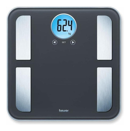 Báscula Digital Beurer Bf 195 Negra, Hasta 180 Kg