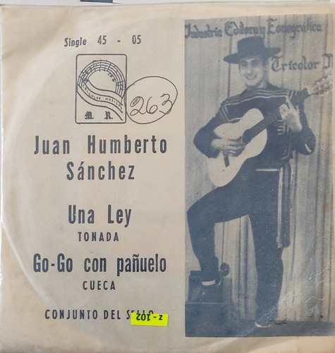 Vinilo Single Juan Humberto Sanchez Una Ley (z102