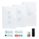 Apagador Inteligente Wifi De 2 Color Blanco