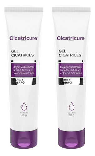 Cicatricure Gel Cicatrices 60 G X 2 Uni - gr a $466