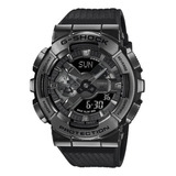 Reloj Casio G-shock Metal Hombre Color De La Correa Negro