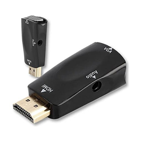 Hd 1080p Hdmi Hembra A Vga Hembra Convertidor Adaptador Con