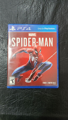 Marvel Spiderman Ps4 Fisico Importado