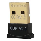 Adaptador Receptor Bluetooth Usb 4.0 Usb Pc Notebook Celular