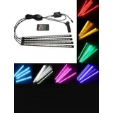 Kit Tira Led Multicolores Auto Interior