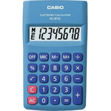 Calculadora Casio Hl-815l, Azul Y Azul - 001697