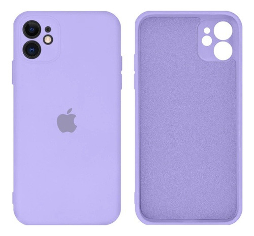 Capa Silicone Compatível Com iPhone 11 Silicone Aveludada