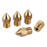 20 X Nozzle 0.4mm - Bico Mk8 1.75mm - 6mm Impressora 3d