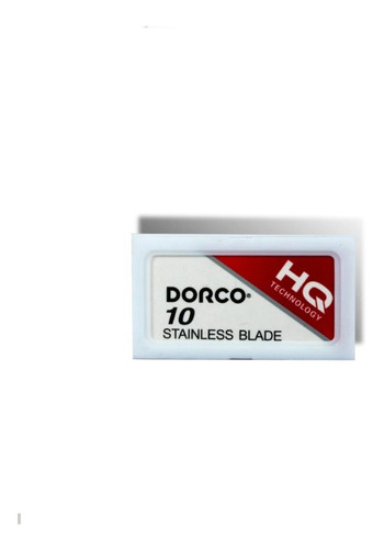 Navaja Para Afeitar Dorco Roja Doble Filo 10 Hojas Platinum