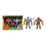 Figura Neca2 Pack Traag Y Granitor Tmnt Tortugas Ninja