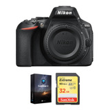 Nikon D5600 Dslr Camara Body Con Sdetware Kit