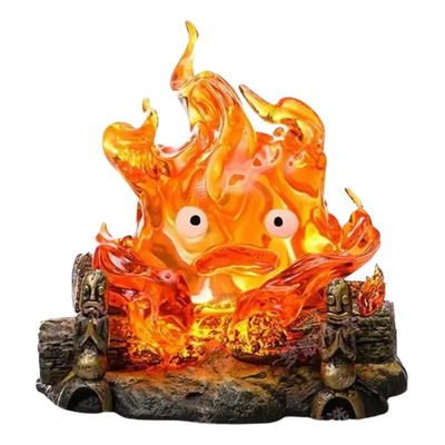 Calcifer De Castillo Bagabundo Figura De Coleccion Ghibli | Meses sin interés