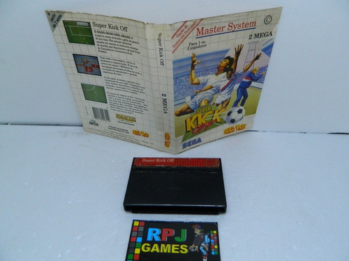 Super Kick Off Original C/ Encarte P/ Master System -loja Rj