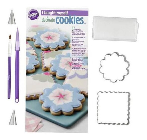 Set De Decoracion De Galletas Y Herramientas.wilton