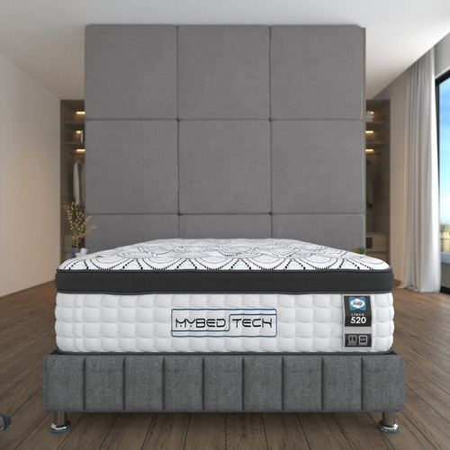 Colchon Queen Size Tecnologia Posturepedic Confort Plus+box 